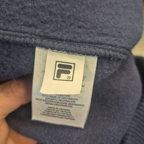 Fila Women's Navy Peacoat Cotton/Poly Fleece Joggers NEW NWT - Picture 11 of 14